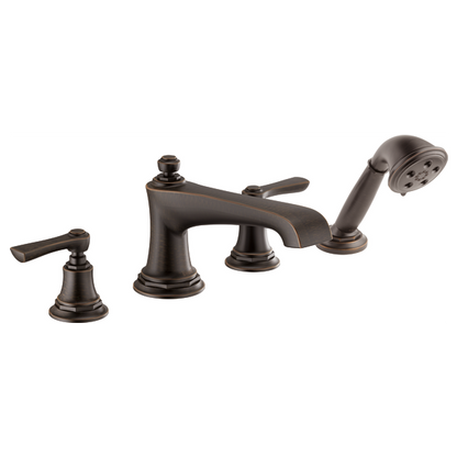 Brizo Rook T67460 Roman Tub Faucet with Handshower - Less Handles