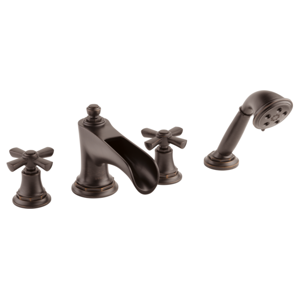 Brizo Rook T67461 Roman Tub with Handshower