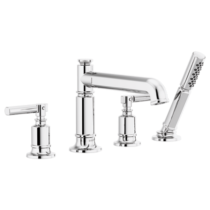 Brizo Invari T67476 Roman Tub Faucet With Handshower - Less Handles
