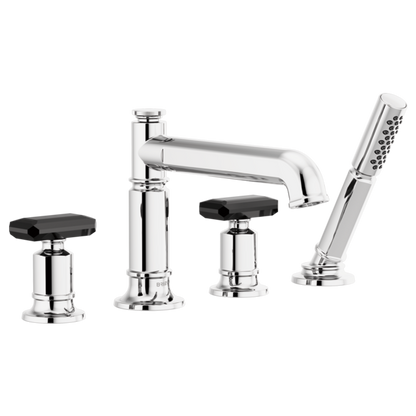 Brizo Invari T67476 Roman Tub Faucet With Handshower - Less Handles