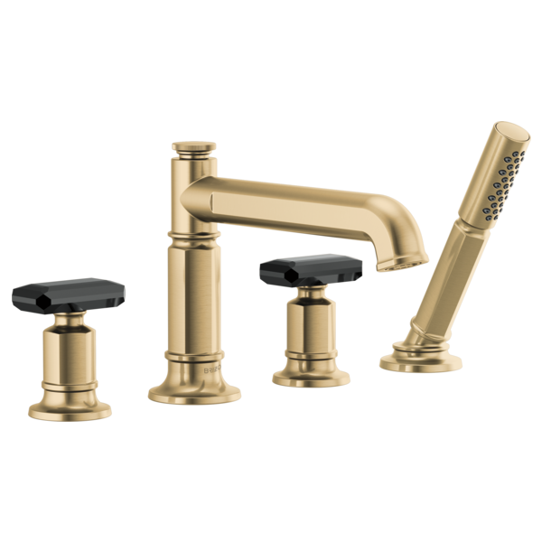 Brizo Invari T67476 Roman Tub Faucet With Handshower - Less Handles