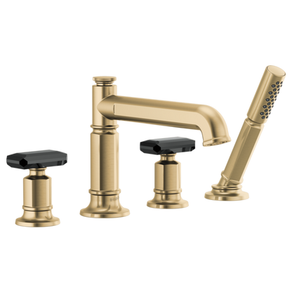 Brizo Invari T67476 Roman Tub Faucet With Handshower - Less Handles
