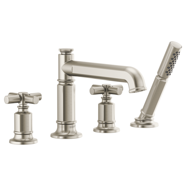 Brizo Invari T67476 Roman Tub Faucet With Handshower - Less Handles