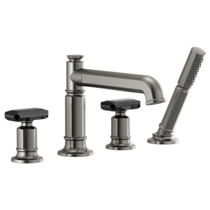 Brizo Invari T67476 Roman Tub Faucet With Handshower - Less Handles