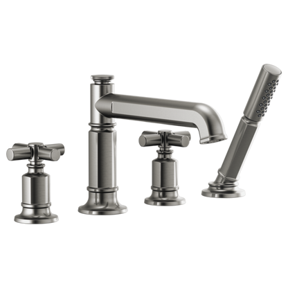 Brizo Invari T67476 Roman Tub Faucet With Handshower - Less Handles