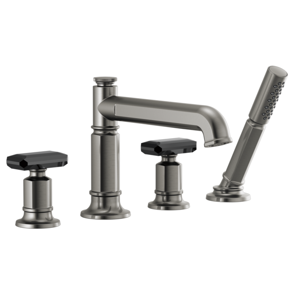 Brizo Invari T67476 Roman Tub Faucet With Handshower - Less Handles