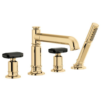 Brizo Invari T67476 Roman Tub Faucet With Handshower - Less Handles