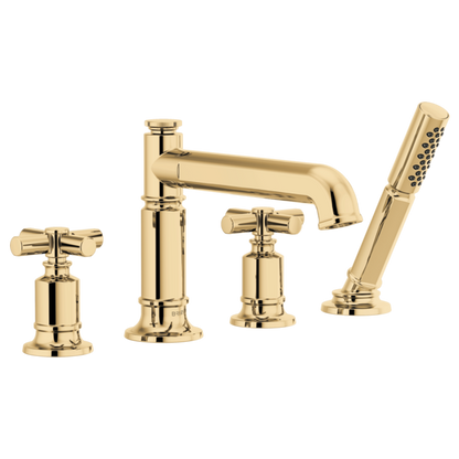Brizo Invari T67476 Roman Tub Faucet With Handshower - Less Handles