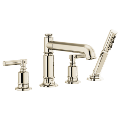 Brizo Invari T67476 Roman Tub Faucet With Handshower - Less Handles
