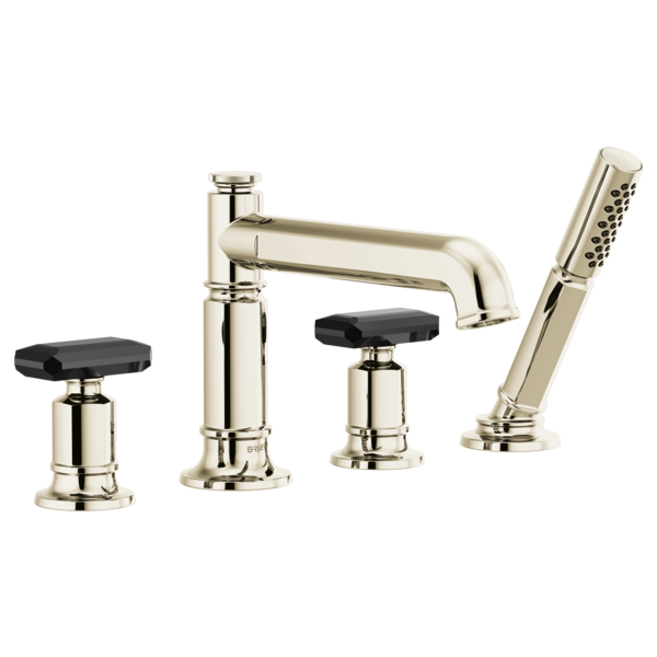Brizo Invari T67476 Roman Tub Faucet With Handshower - Less Handles