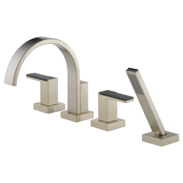 Brizo Siderna T67480 Roman Tub Faucet with Hand Shower - Less Handles