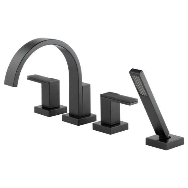 Brizo Siderna T67480 Roman Tub Faucet with Hand Shower - Less Handles