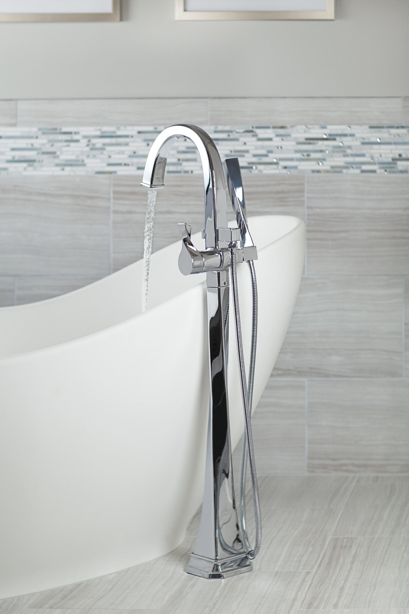 Brizo Virage T70130 Single-Handle Freestanding Tub Filler