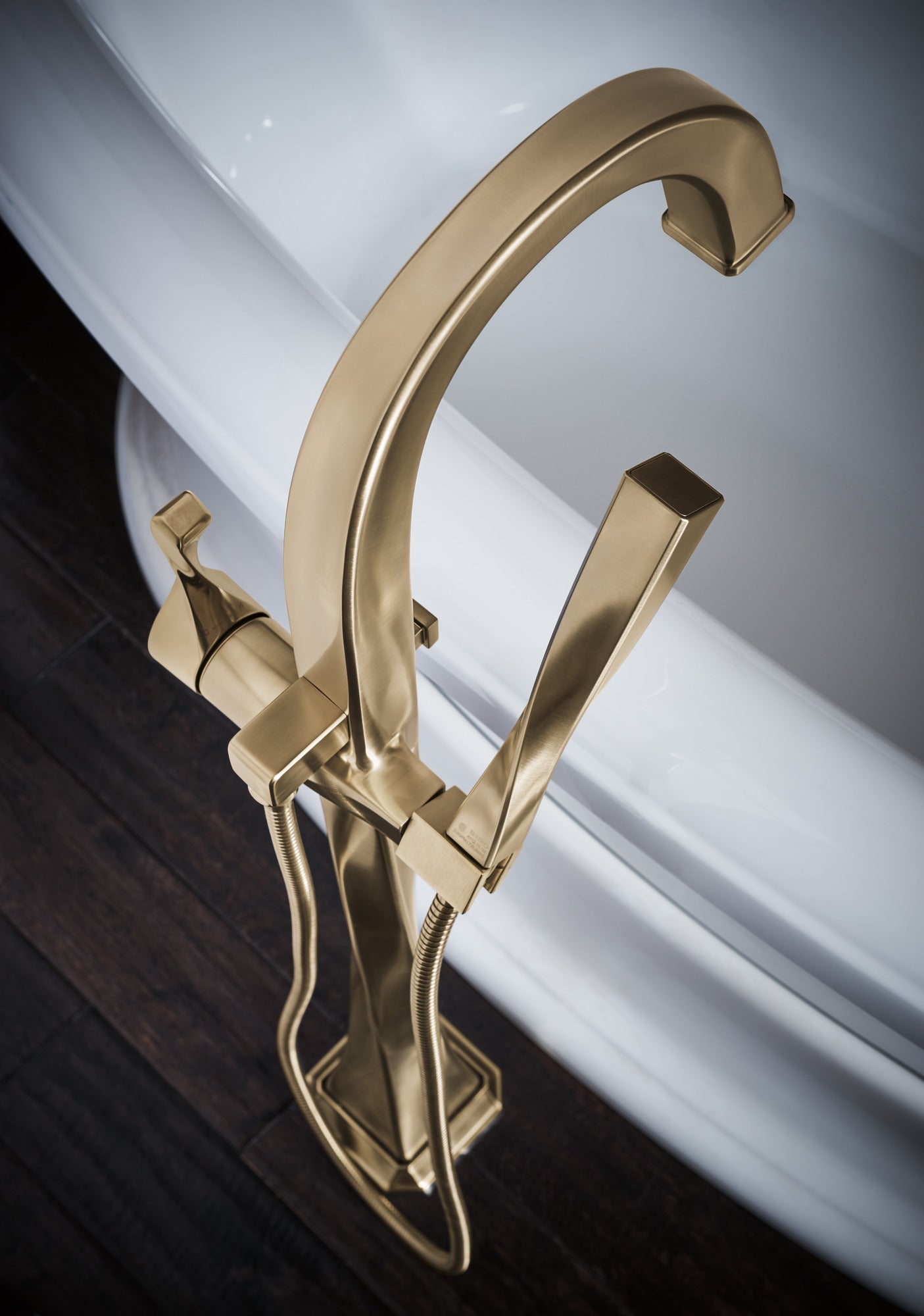 Brizo Virage T70130 Single-Handle Freestanding Tub Filler