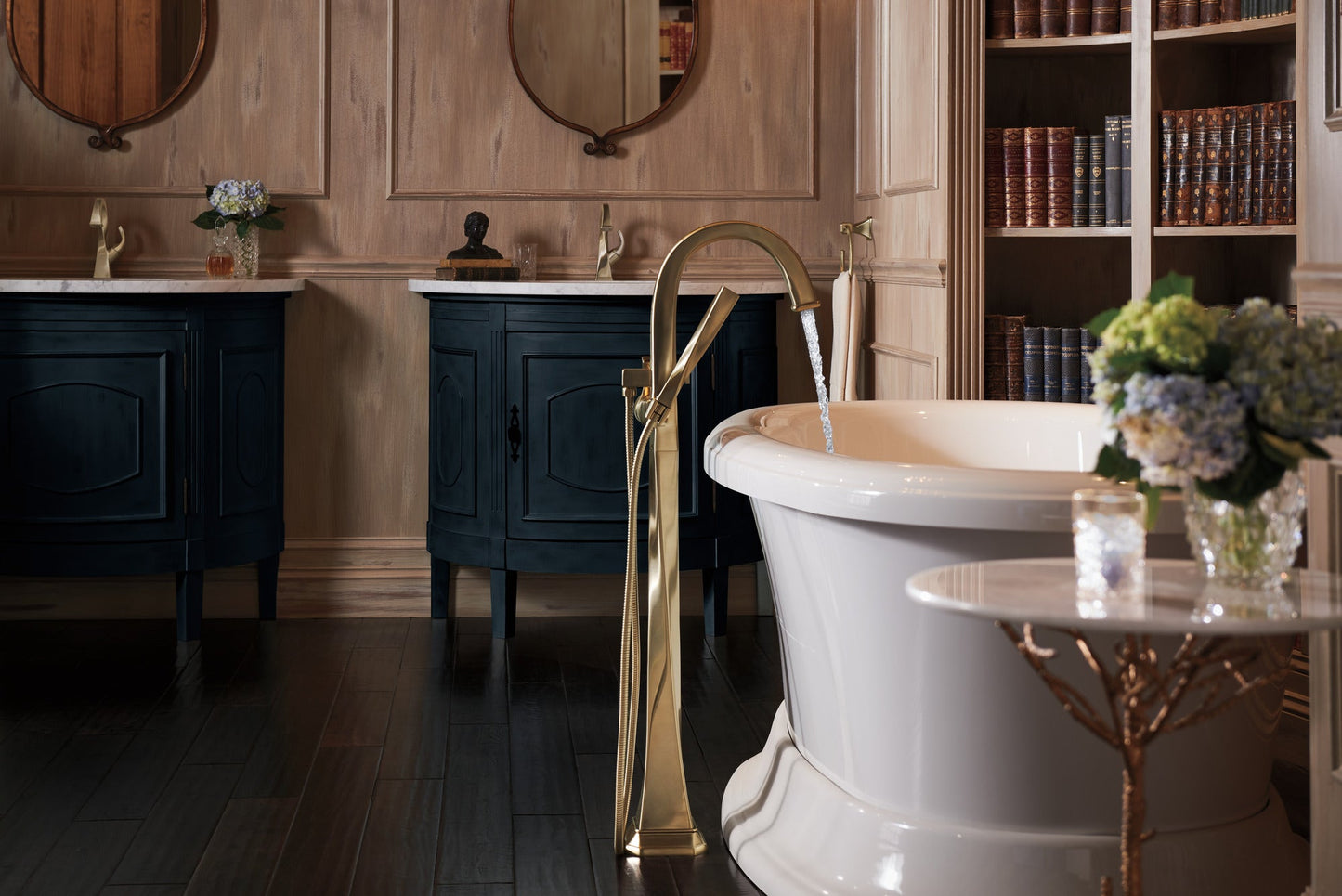 Brizo Virage T70130 Single-Handle Freestanding Tub Filler