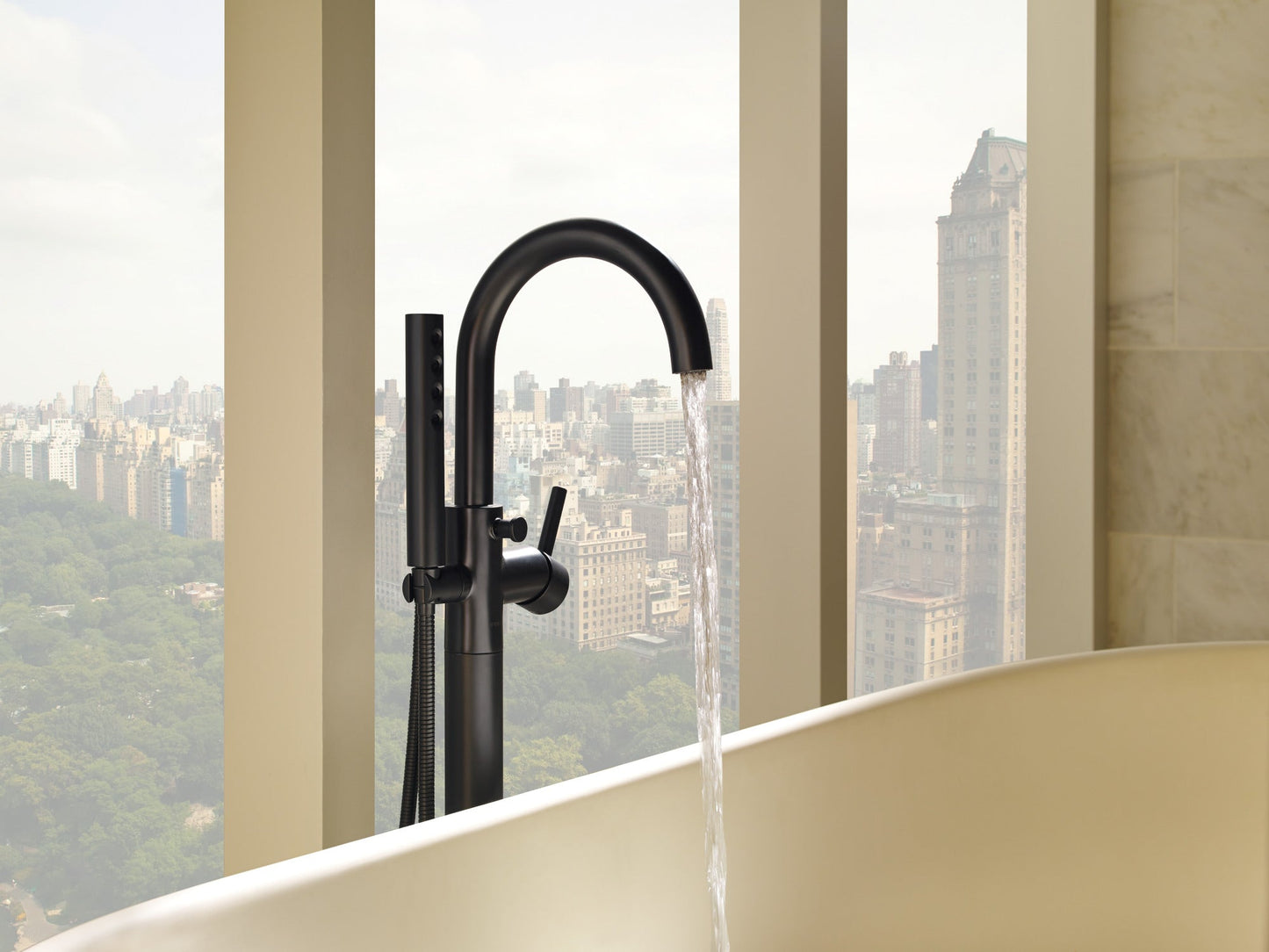 Brizo Jason Wu for Brizo T70175 Single-Handle Freestanding Tub Filler