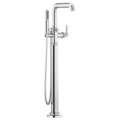 Brizo Invari T70176 Single-Handle Floor Mount Tub Filler - Less Handle
