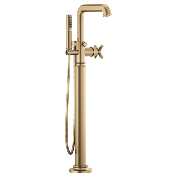 Brizo Invari T70176 Single-Handle Floor Mount Tub Filler - Less Handle
