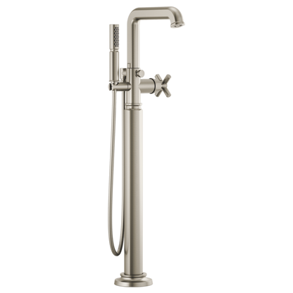 Brizo Invari T70176 Single-Handle Floor Mount Tub Filler - Less Handle
