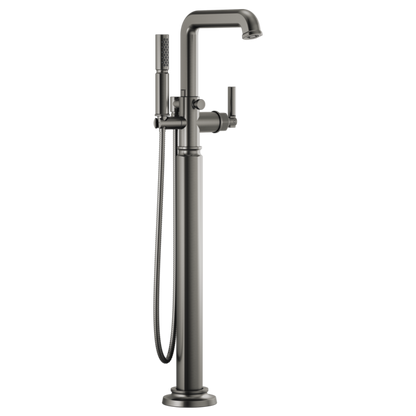 Brizo Invari T70176 Single-Handle Floor Mount Tub Filler - Less Handle