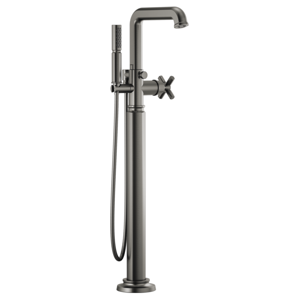 Brizo Invari T70176 Single-Handle Floor Mount Tub Filler - Less Handle