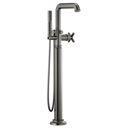 Brizo Invari T70176 Single-Handle Floor Mount Tub Filler - Less Handle