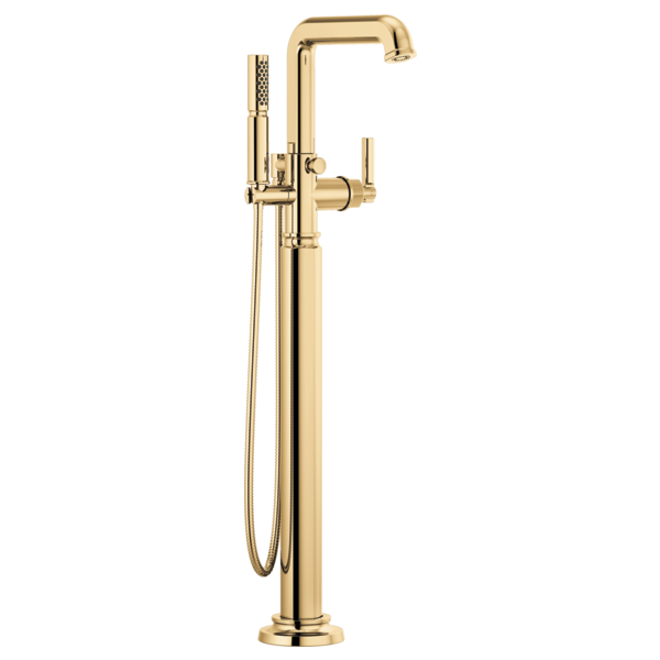 Brizo Invari T70176 Single-Handle Floor Mount Tub Filler - Less Handle