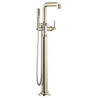 Brizo Invari T70176 Single-Handle Floor Mount Tub Filler - Less Handle