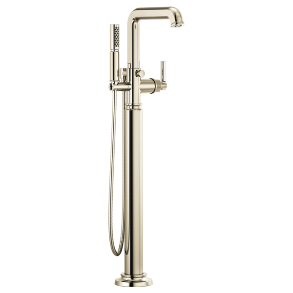 Brizo Invari T70176 Single-Handle Floor Mount Tub Filler - Less Handle
