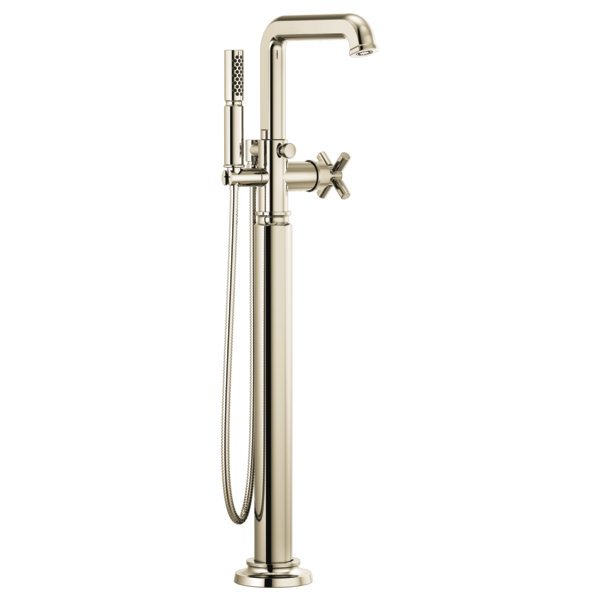 Brizo Invari T70176 Single-Handle Floor Mount Tub Filler - Less Handle