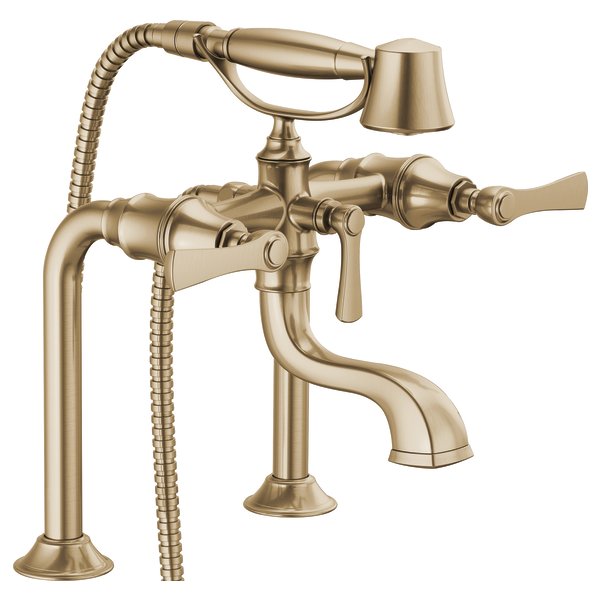 Brizo Rook T70360 Two-Handle Tub Filler Trim Kit with Lever Handles