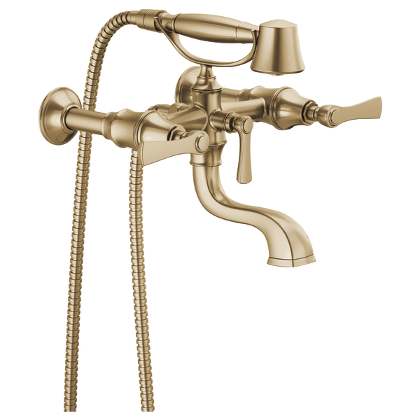 Brizo Rook T70360 Two-Handle Tub Filler Trim Kit with Lever Handles