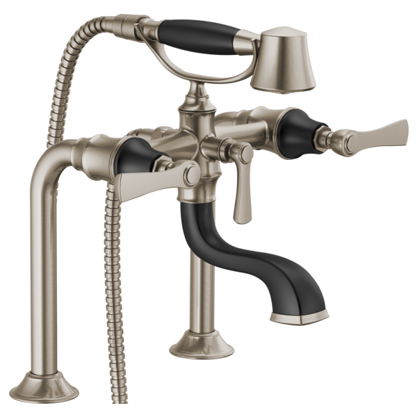 Brizo Rook T70360 Two-Handle Tub Filler Trim Kit with Lever Handles