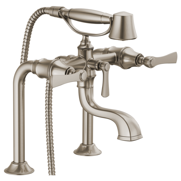 Brizo Rook T70360 Two-Handle Tub Filler Trim Kit with Lever Handles