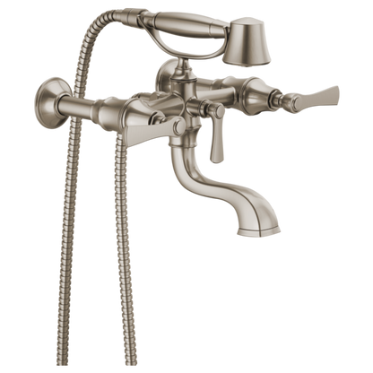 Brizo Rook T70360 Two-Handle Tub Filler Trim Kit with Lever Handles
