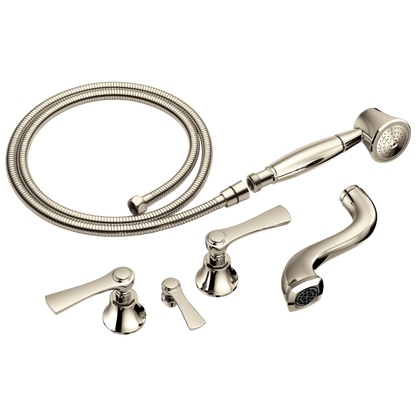 Brizo Rook T70360 Two-Handle Tub Filler Trim Kit with Lever Handles