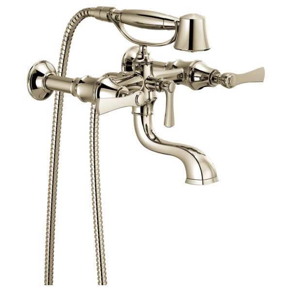 Brizo Rook T70360 Two-Handle Tub Filler Trim Kit with Lever Handles