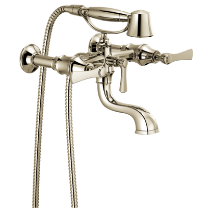 Brizo Rook T70360 Two-Handle Tub Filler Trim Kit with Lever Handles