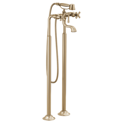 Brizo Rook T70361 Two-Handle Tub Filler Trim Kit with Cross Handles