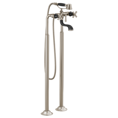 Brizo Rook T70361 Two-Handle Tub Filler Trim Kit with Cross Handles