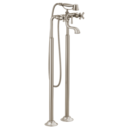Brizo Rook T70361 Two-Handle Tub Filler Trim Kit with Cross Handles