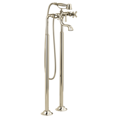 Brizo Rook T70361 Two-Handle Tub Filler Trim Kit with Cross Handles