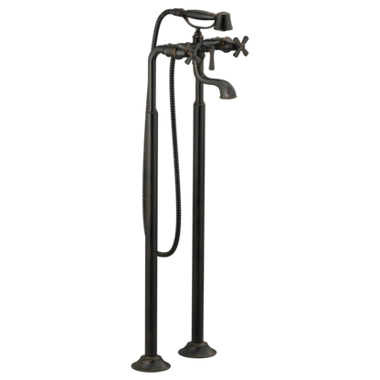 Brizo Rook T70361 Two-Handle Tub Filler Trim Kit with Cross Handles