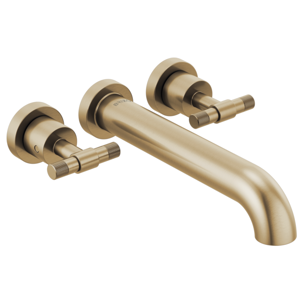 Brizo Litze T70435 Two-Handle Wall Mount Tub Filler - Less Handles