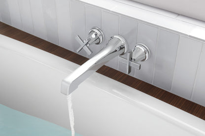 Brizo Levoir T70498 Two-Handle Wall Mount Tub Filler - Less Handles