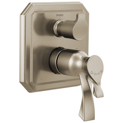 Brizo Virage T75530 TempAssure Thermostatic Valve with Integrated 3-Function Diverter Trim