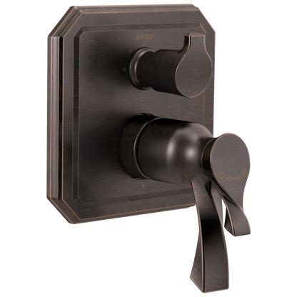 Brizo Virage T75530 TempAssure Thermostatic Valve with Integrated 3-Function Diverter Trim