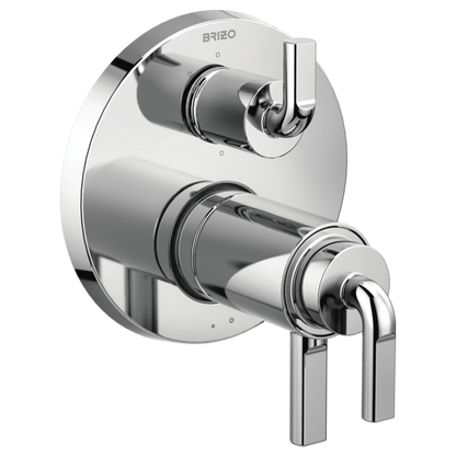 Brizo Litze T75635 TempAssure Thermostatic Valve with 6-Function Diverter Trim - Less Handles