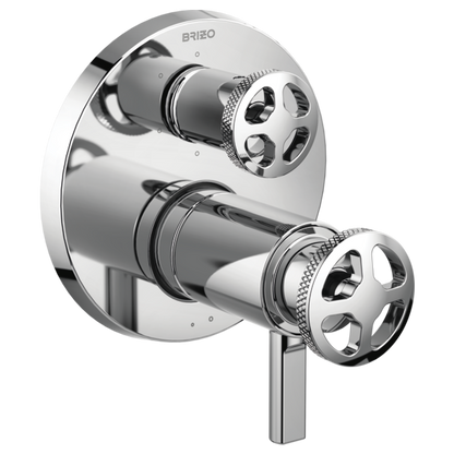 Brizo Litze T75635 TempAssure Thermostatic Valve with 6-Function Diverter Trim - Less Handles