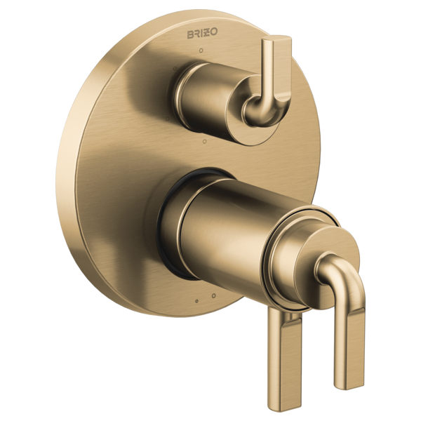 Brizo Litze T75635 TempAssure Thermostatic Valve with 6-Function Diverter Trim - Less Handles